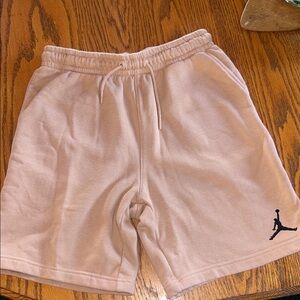 Nike Jordan Beige FLEECE  Shorts JUMPMAN